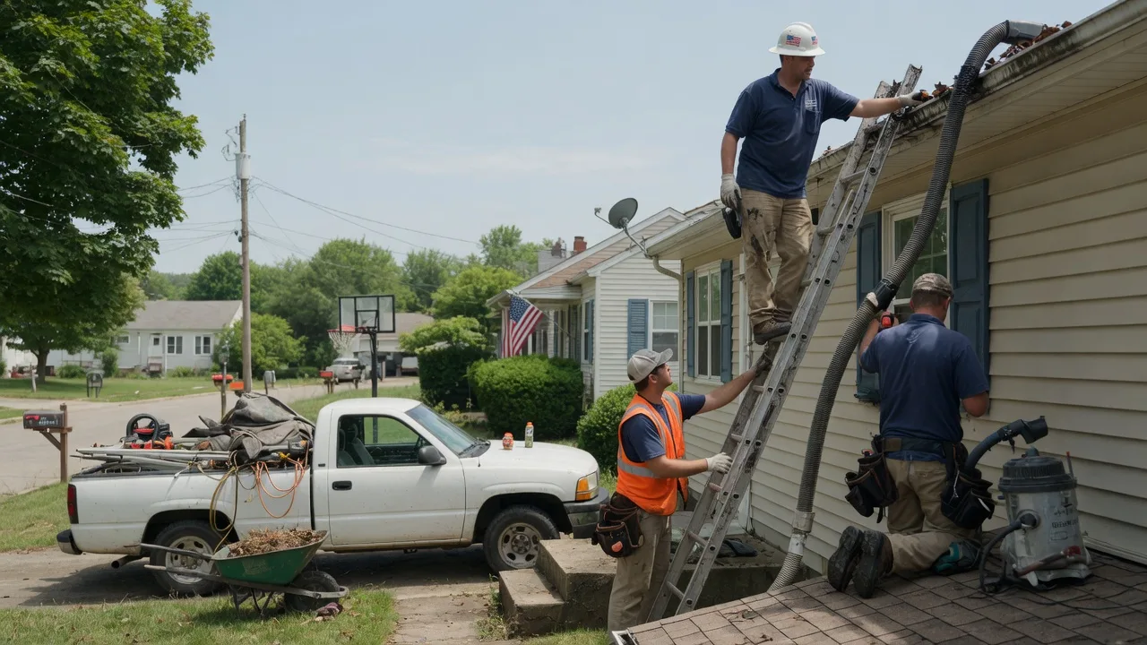 Gutter Installation in Ohlman, IL near me